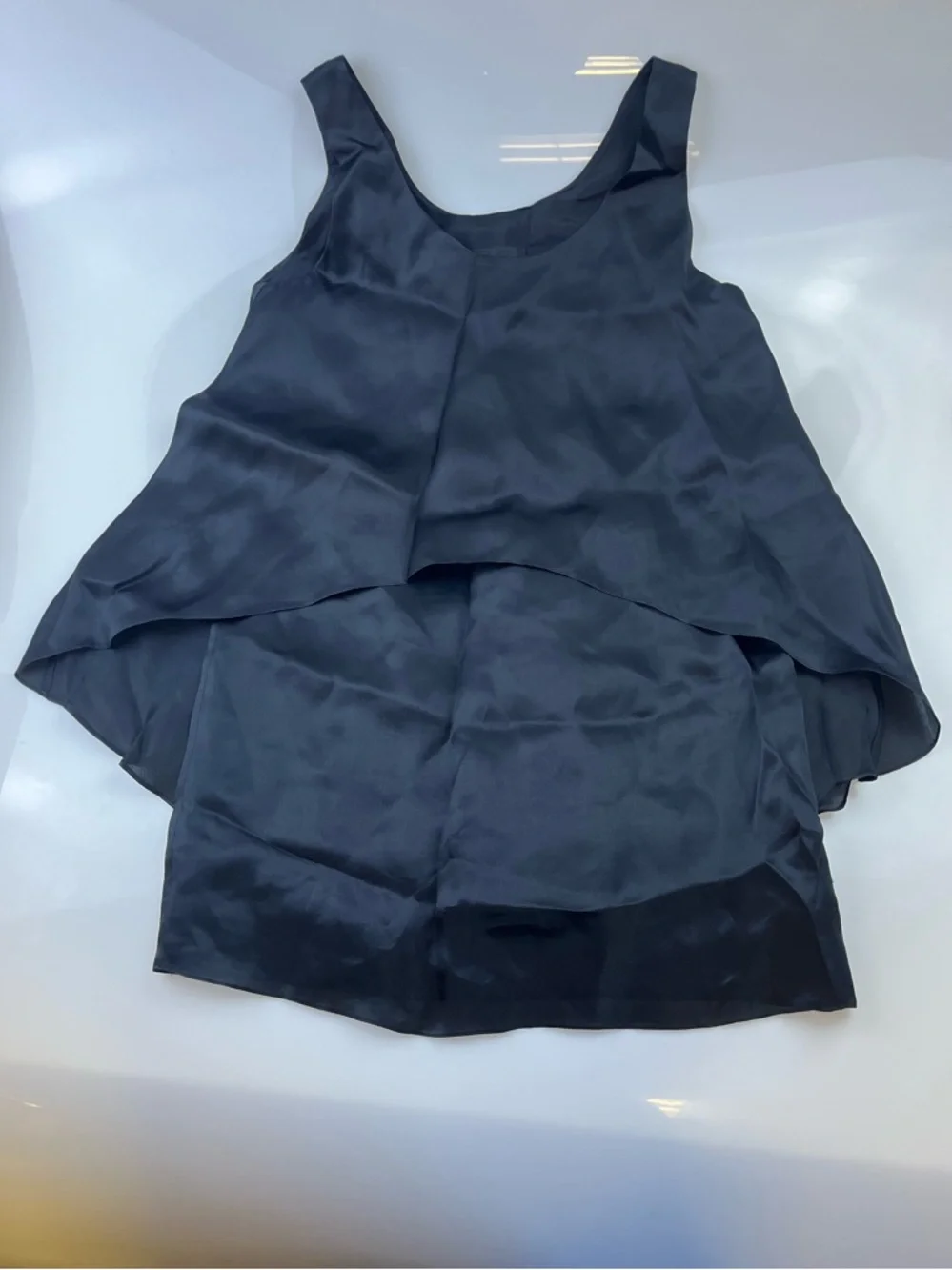 Jenni Kayne Silk Mini Dress N267-7 - Picture 3 of 8